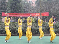 《周思萍广场舞印度舞曲》2014正面 背面