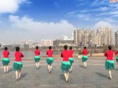 江西鄱阳春英广场舞新年恰恰恰一步一步教正背面教学分解动作学跳舞