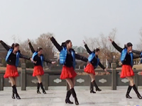 茉莉广场舞好春天一步一步教正背面教学分解动作学跳舞