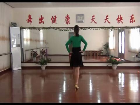 2014丁建女广场舞老婆最大一步一步教正背面教学分解动作学跳舞