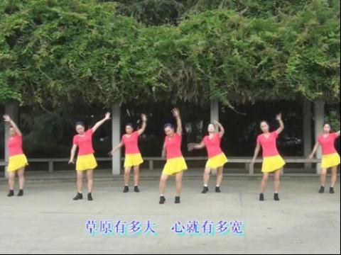 2014丁建女广场舞我要上春晚