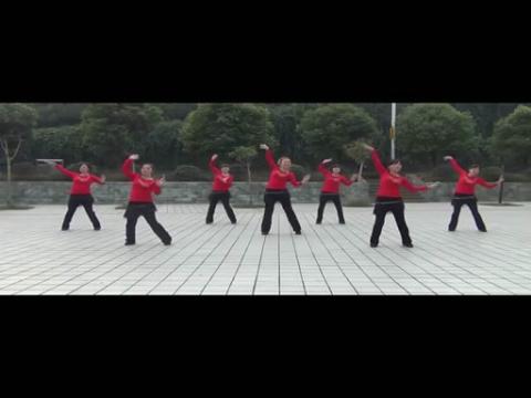 2014幸福天天广场舞一百万个舍不得一步一步教正背面教学分解动作学跳舞