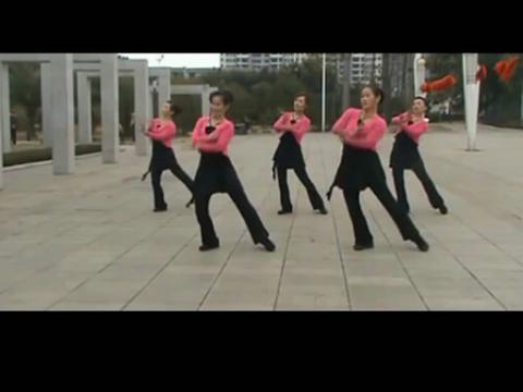 北雀广场舞欢乐山寨一步一步教正背面教学分解动作学跳舞