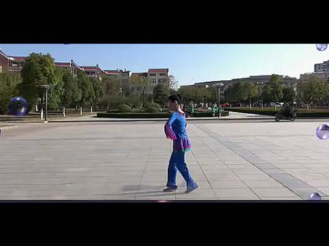 2014最新艳艳广场舞逛新城一步一步教正背面教学分解动作学跳舞