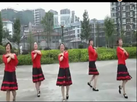 沅陵燕子广场舞妈妈一步一步教正背面教学分解动作学跳舞