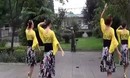 雅竹广场舞一路歌唱一步一步教正背面教学分解动作学跳舞